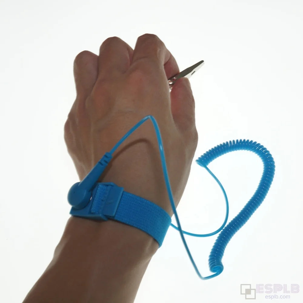 ESD Anti Static Wrist Strap Clip Discharge Grounding Prevent Static Shock for Sensitive Electronics Repair Tools