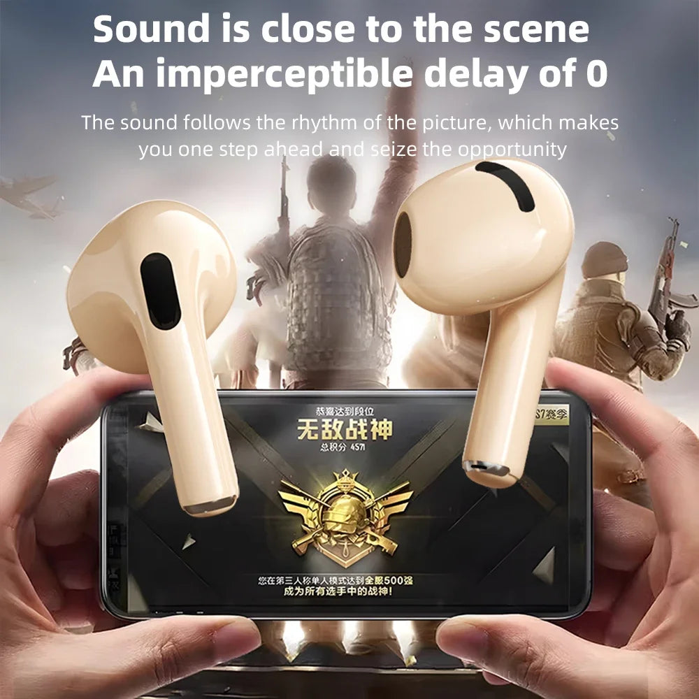 New Bluetooth 5.4 Headset Sports Running True Wireless In Ear Gaming Sport Earbuds With Mic HD Call Dual Mode Earphone For Phone