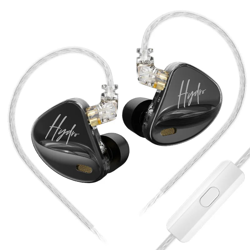 CCA Hydro 2DD+8BA Metal In Ear Monitor HiFi Dynamic Headphone With 0.75mm Cable Excellent Sound Quality Sport Music Headset