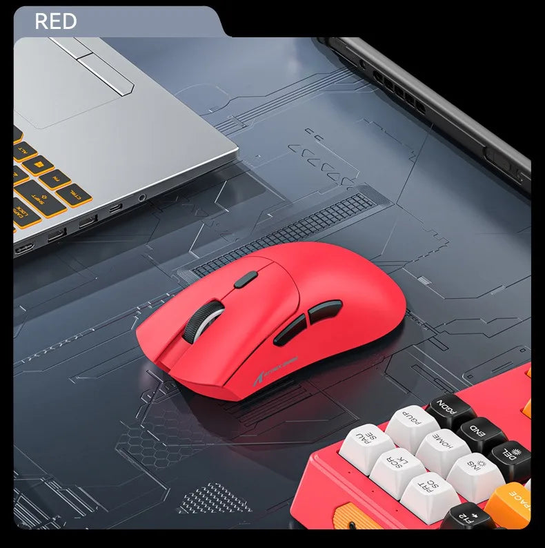 For Attack Shark R1 18000dpi Wireless Mouse, 1000Hz, Tri-mode Connection, PAW3311,Macro Gaming Mouse