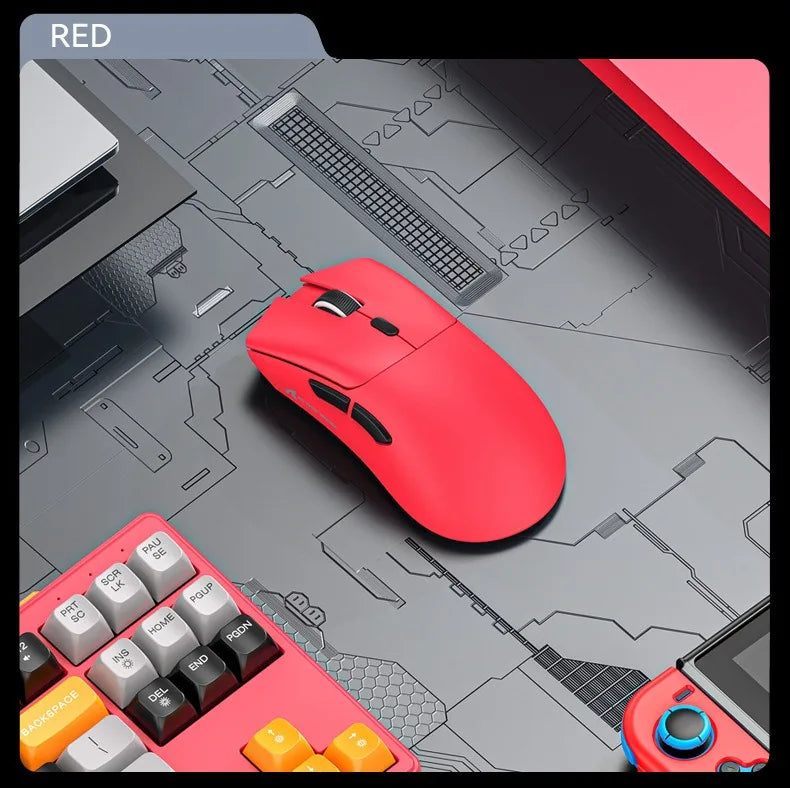 For Attack Shark R1 18000dpi Wireless Mouse, 1000Hz, Tri-mode Connection, PAW3311,Macro Gaming Mouse