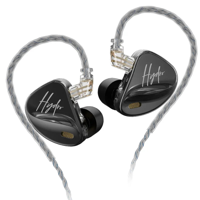 CCA Hydro 2DD+8BA Metal In Ear Monitor HiFi Dynamic Headphone With 0.75mm Cable Excellent Sound Quality Sport Music Headset