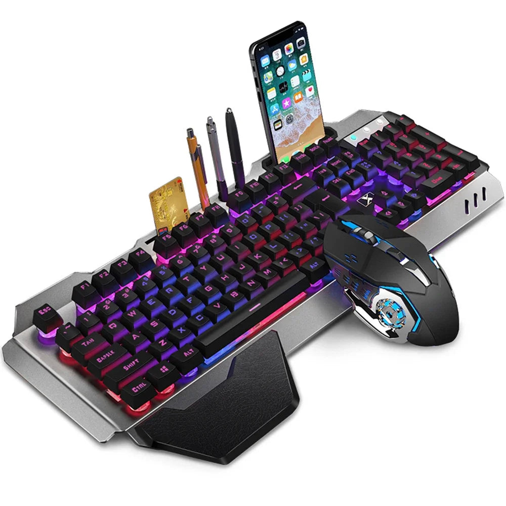 K680 Rechargeable 2.4G wireless keyboard and mouse suite Gaming computer Office esports