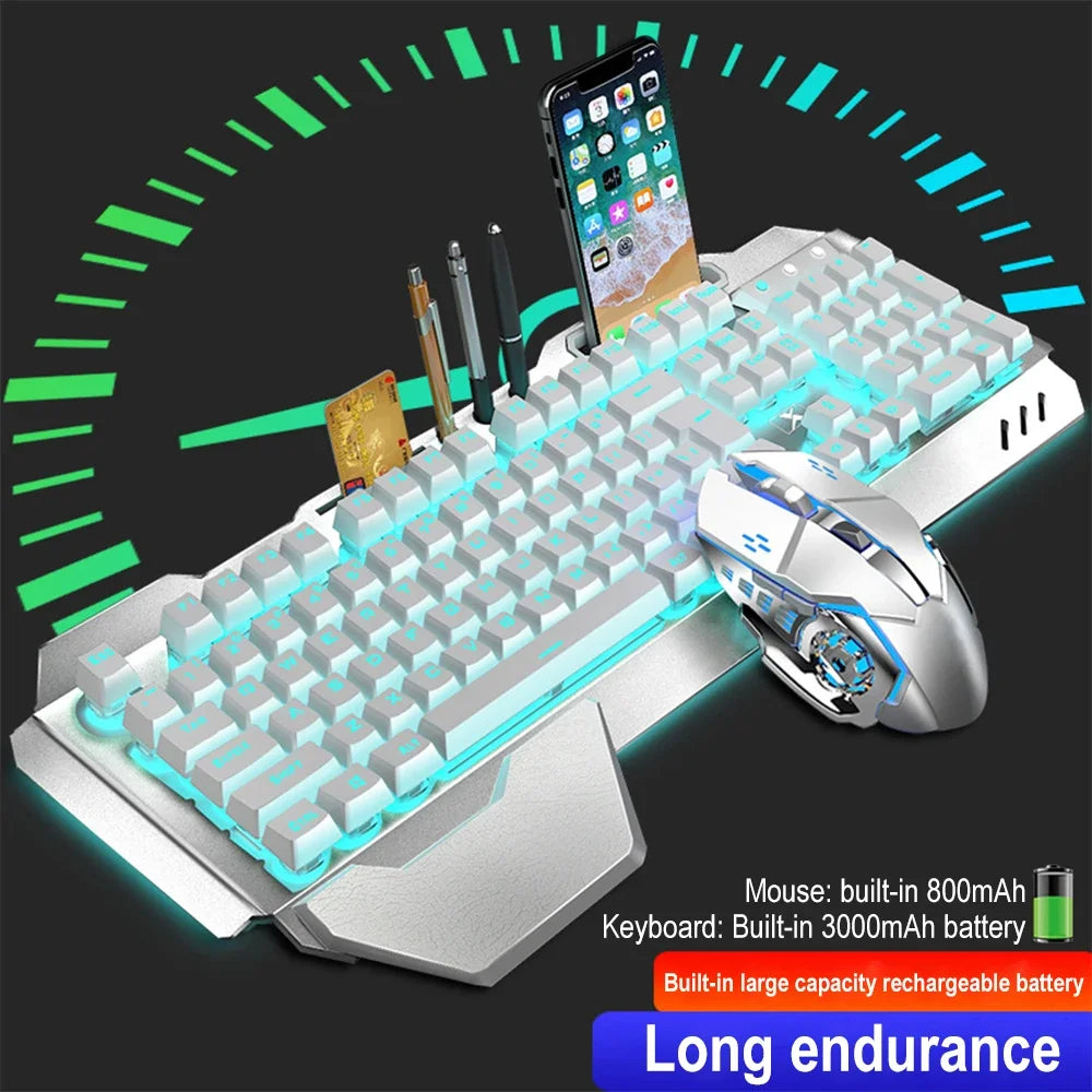 K680 Rechargeable 2.4G wireless keyboard and mouse suite Gaming computer Office esports