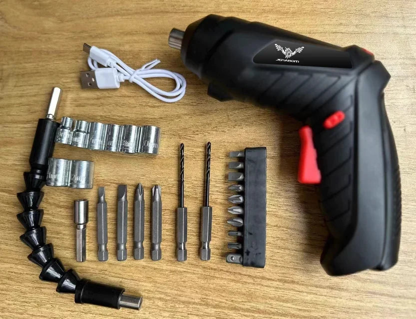 3.6v Power Tools Set Household Maintenance Repair 1800mAh Lithium Battery Mini Household Electric Drill Cordless Screwdriver