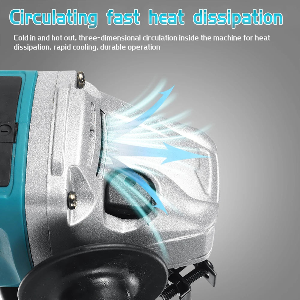 125mm Brushless Electric Angle Grinder 18V Battery Devices Combo Kit Impact Wrench for Makita Battery Power Tool Sets