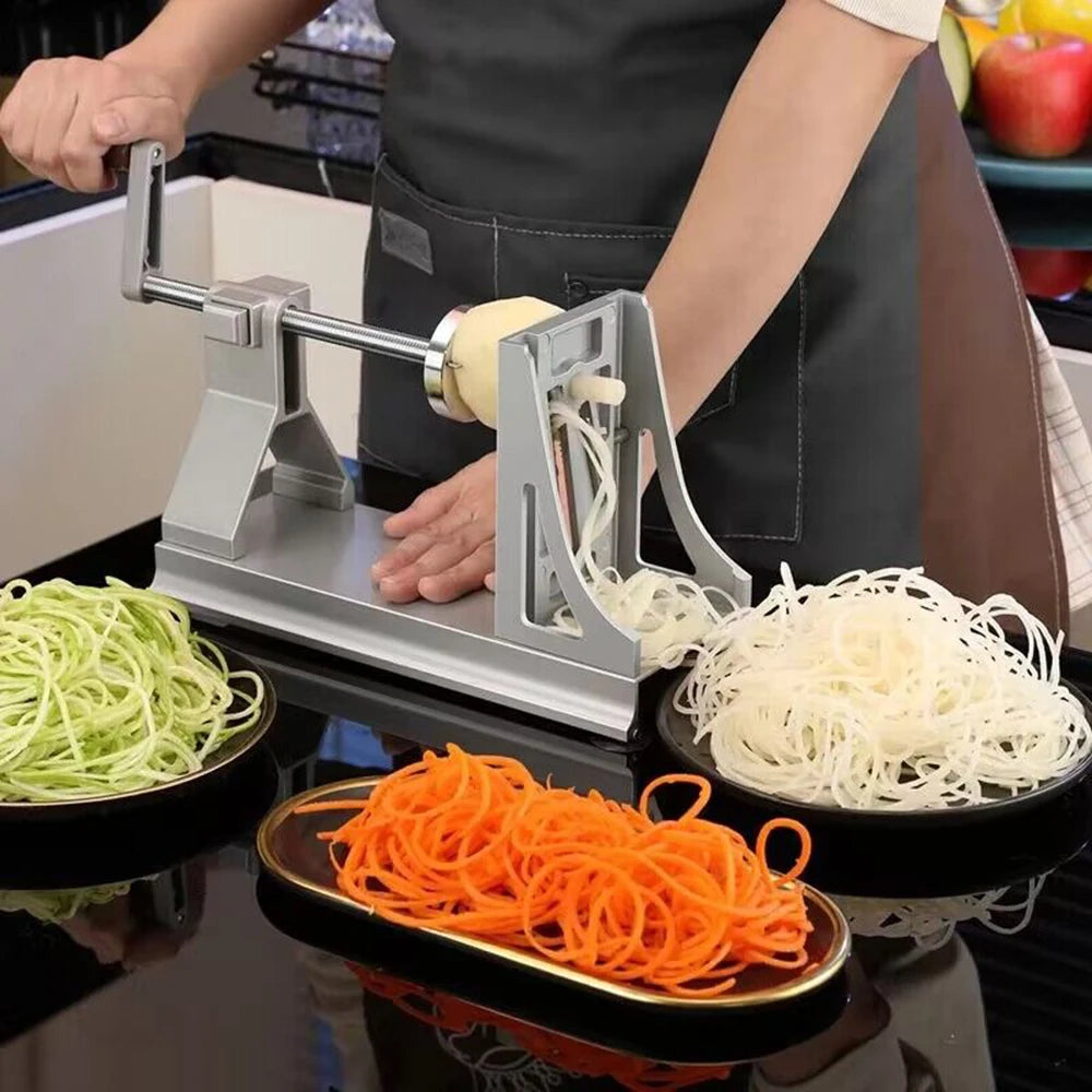 Multifunctional Stainless Steel Potato Shredder, Manual Potato Silk Cutter, Carrot Graters, Vegetable Fruit Slicer