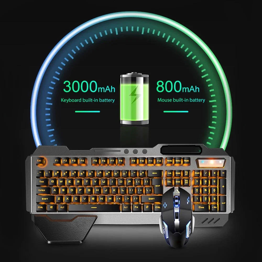 K680 Rechargeable 2.4G wireless keyboard and mouse suite Gaming computer Office esports