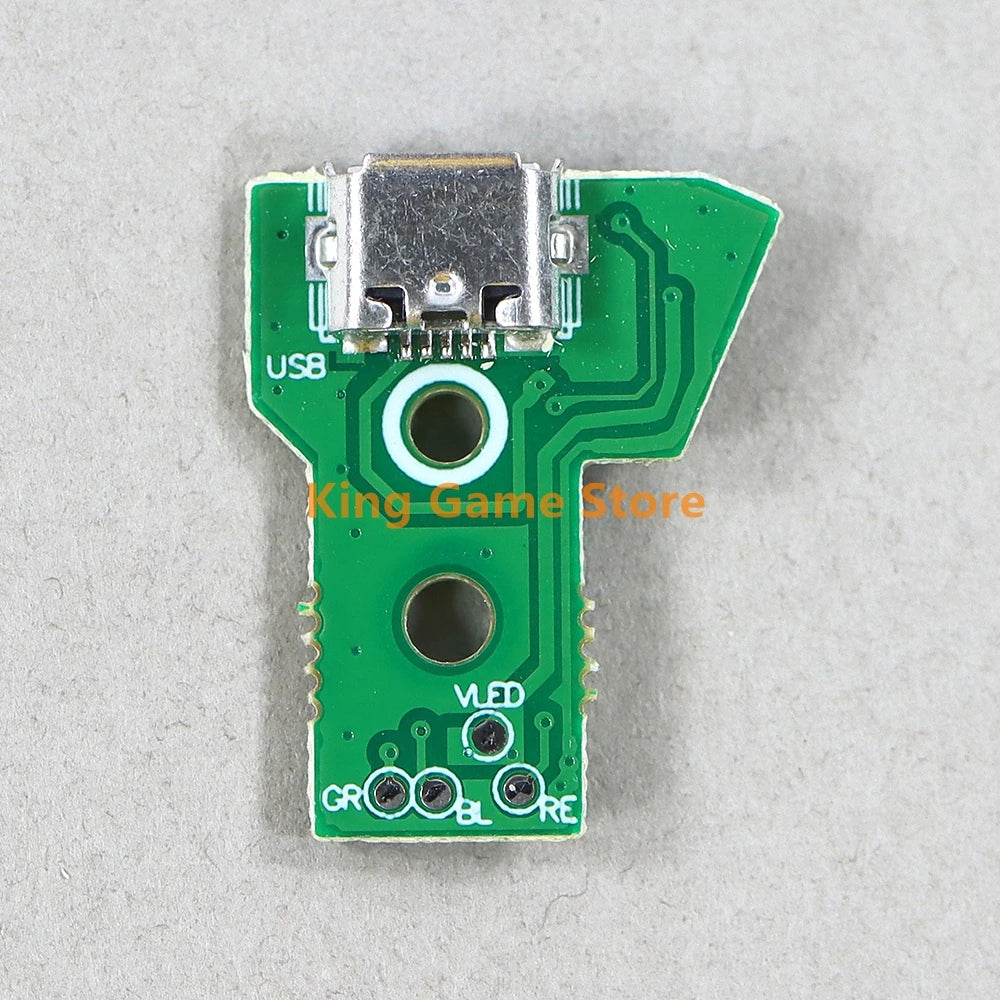 2pcs For PS4 OEM Controller USB Charging Port Socket Charger Board V1 V2 charging board Replacement for Play-Station 4