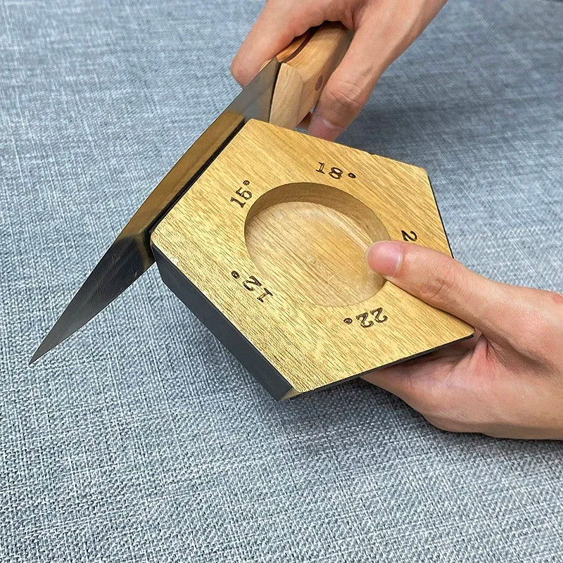 2023 NEW Rolling Knife Sharpener Magnetic Knife Holder Diamond Sharpening Stone Disc 5 Sharpening Angles Grind Kitchen Tools Hot