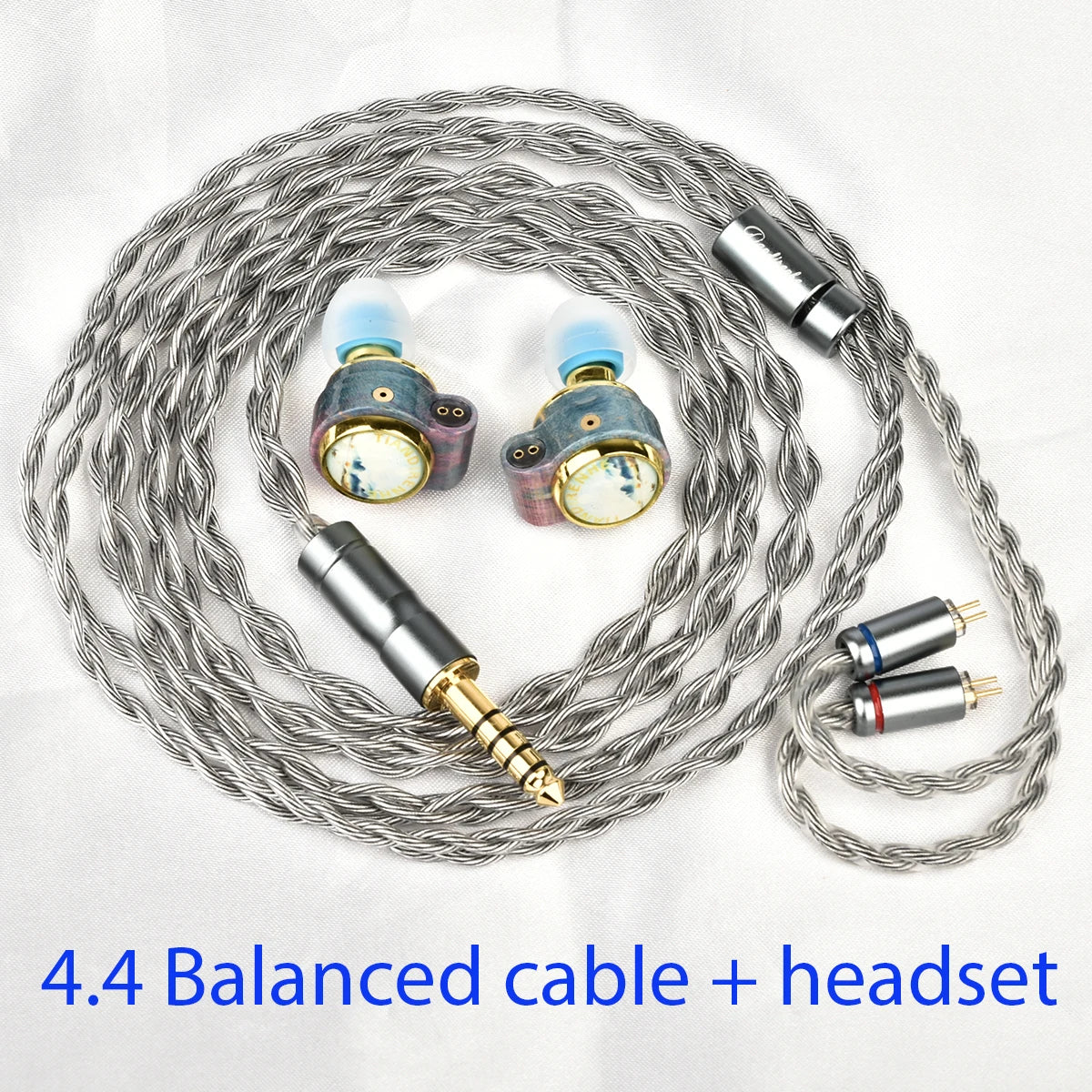 TD25 Hybrid Driver In-ear Monitor 1DD+1BA Earphone HiFi 2Pin Wired Headphone Music DJ Headset Sport Game Earbud