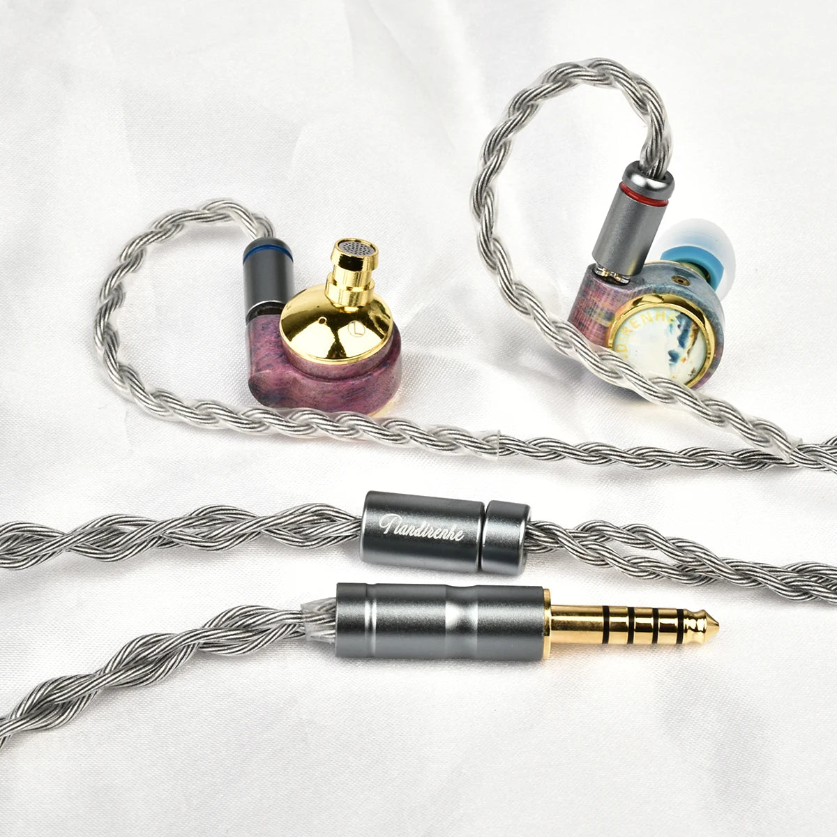 TD25 Hybrid Driver In-ear Monitor 1DD+1BA Earphone HiFi 2Pin Wired Headphone Music DJ Headset Sport Game Earbud