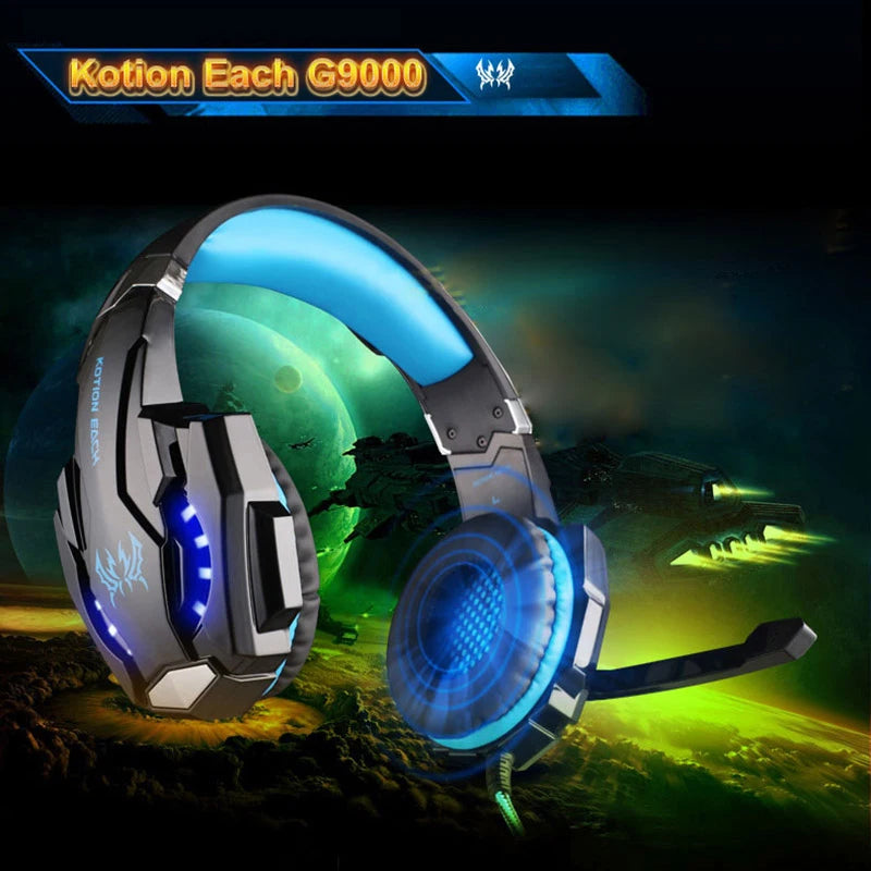 G9000 Gaming Headset Over-Ear Wired Headphones