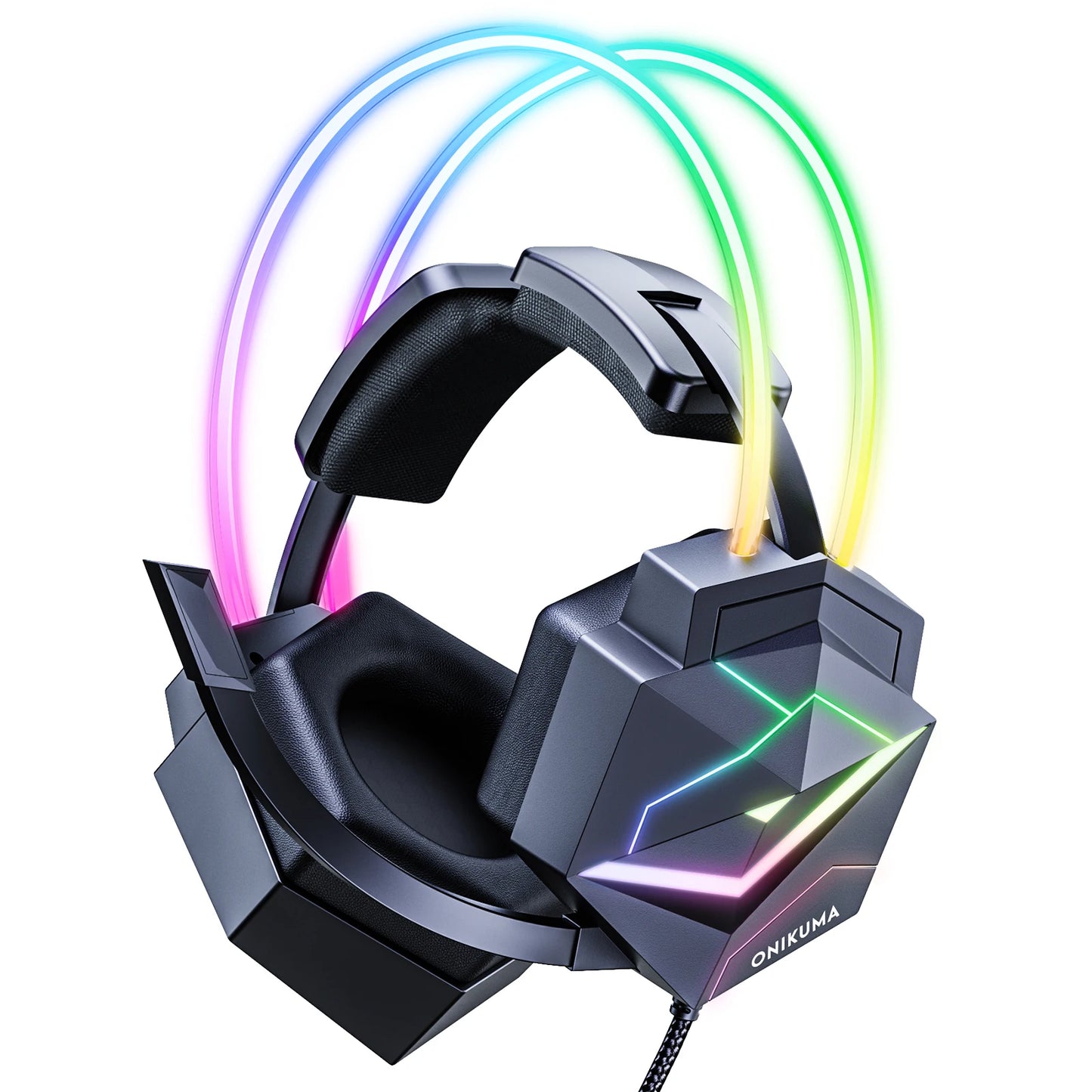 ONIKUMA X20   RGB Gaming Headset Noise Canceling Headphone with HD Mic for PS4 PC Xbox