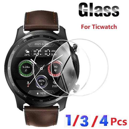 Glass Protector For Ticwatch Pro  3 Ultra GPS 4G LTE Pro 5 S S2 E2 E3 Screen Protector Watch Tempered Glass Protective Film