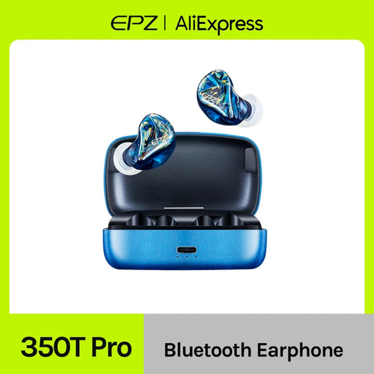 EPZ S350T Pro True Wireless Earphones TWS Bluetooth 5.2 IPX7 Waterproof and Sweatproof Gaming and Sports Earbuds