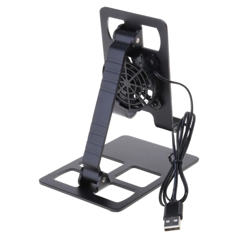 Stand Portable Cooling Fan Heat Dissipation For Cellphone Tablet Holder Cooling Stand Support H8WD