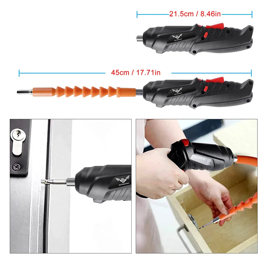 3.6v Power Tools Set Household Maintenance Repair 1800mAh Lithium Battery Mini Household Electric Drill Cordless Screwdriver