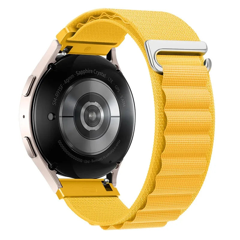 22mm 20mm Alpine Loop Band for Samsung Galaxy Watch 6/5/4/3/Gear S3 Nylon Strap for Huawei Watch GT4 GT3 2 Pro/Amazfit GTR 4/GTS