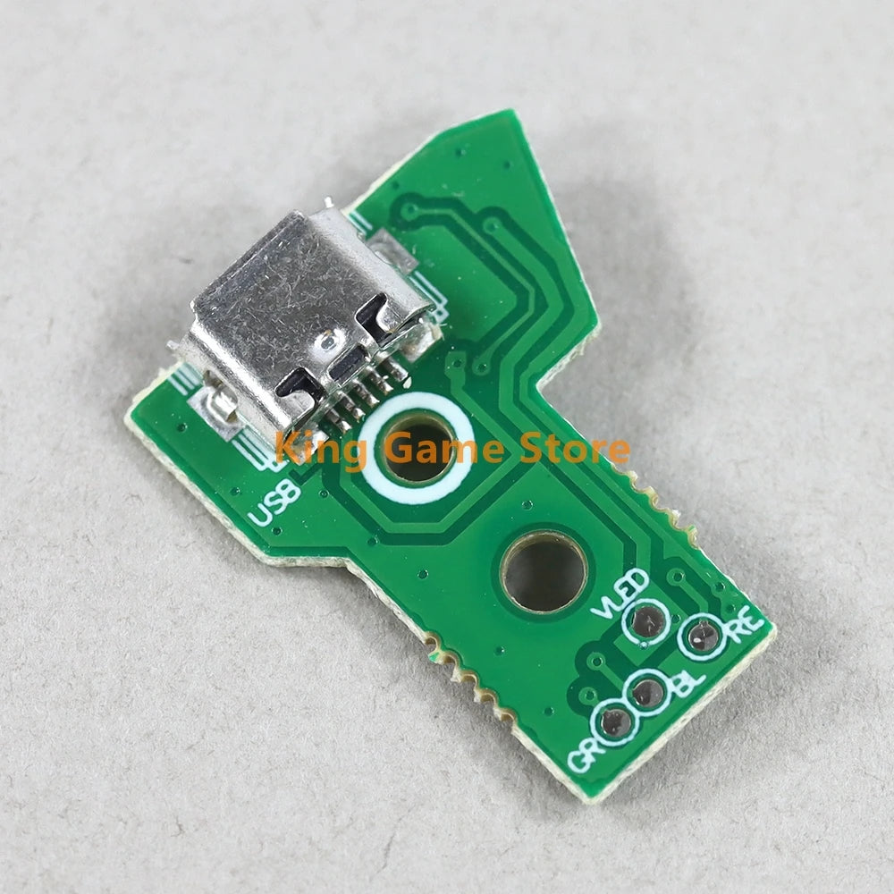 2pcs For PS4 OEM Controller USB Charging Port Socket Charger Board V1 V2 charging board Replacement for Play-Station 4