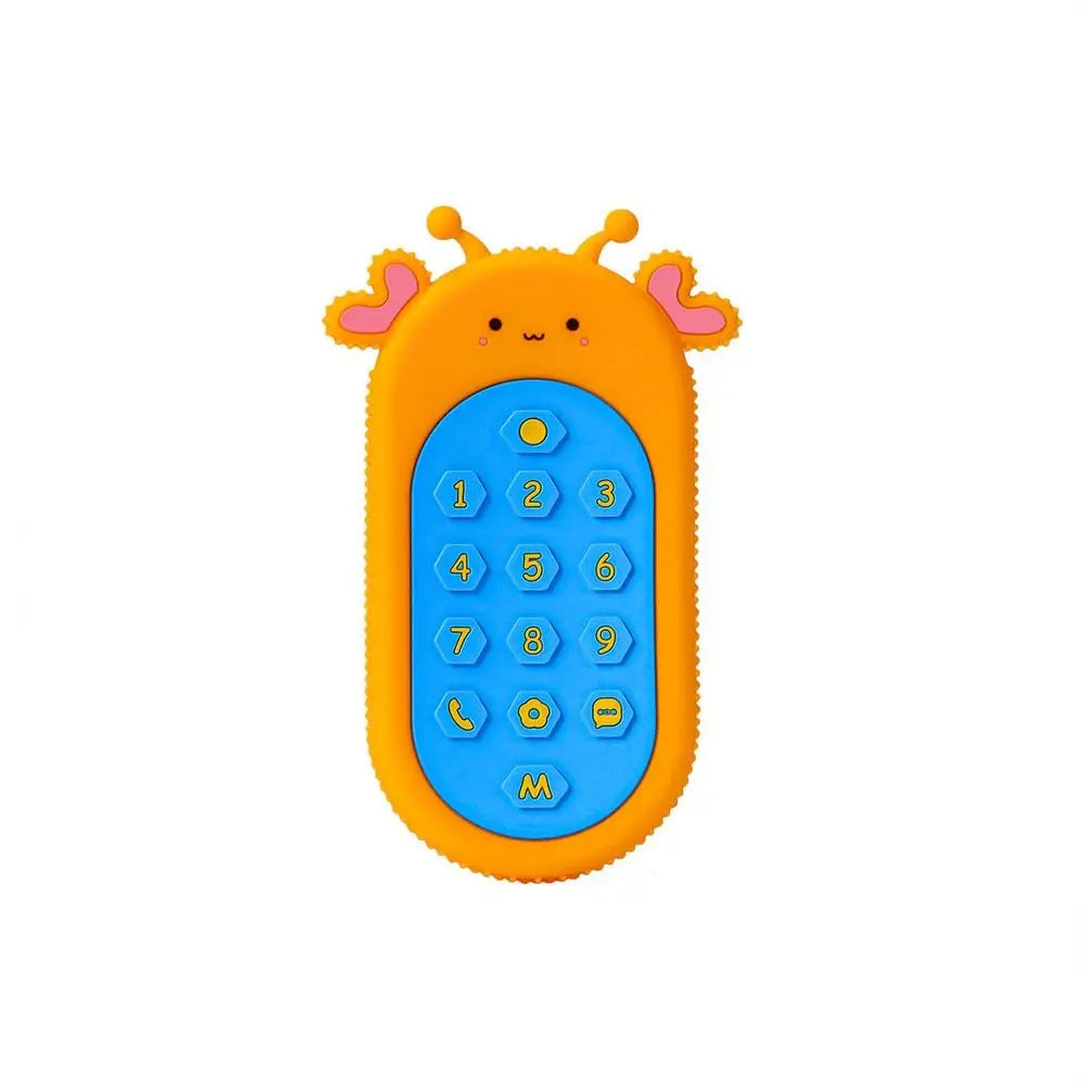 1Pc Baby Silicone Teether Toys Remote Control Shape Teether Rodent Gum Pain Relief Teething Toy Kids Sensory Educational